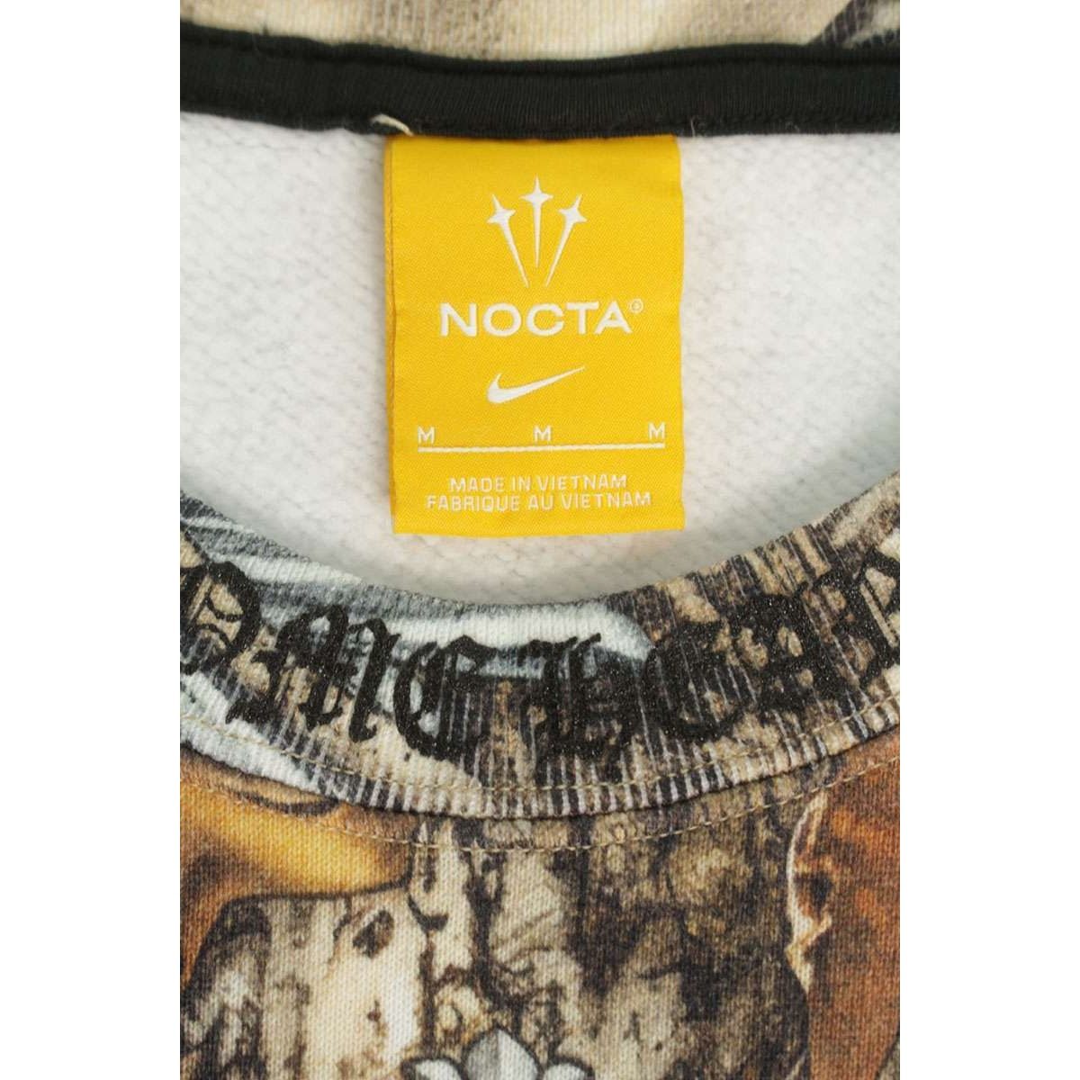 Chrome Hearts Nike Nocta Crew Neck Drake All Over Pattern Sweatshirt — view 3