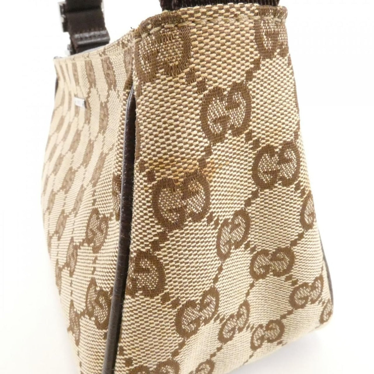 Gucci Pouch Canvas Brown — view 4