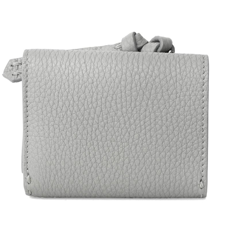 Fendi Trifold Wallet Beekaboo Gray