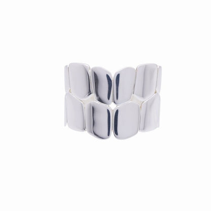 Hermes Niloticus Eclat Silver 925 Bangle Bracelet Accessory 1724hermes Ladies