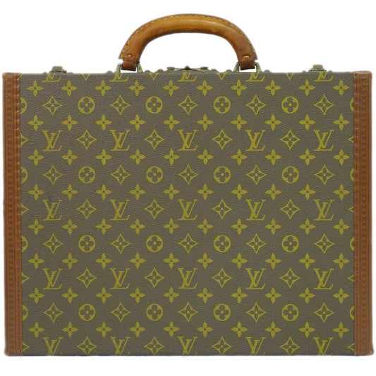 Authentic Louis Vuitton LV Cotteville 45 Monogram Trunk Travel Bag Handbag