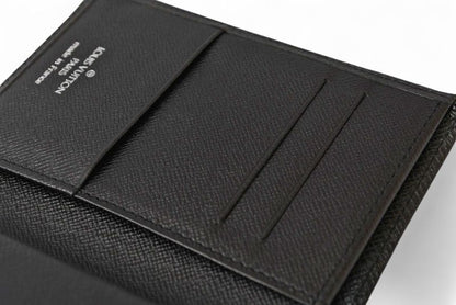 Louis Vuitton Bifold Wallet Billfold Louis Vuitton Foldable Wallet Taiga Ardoise