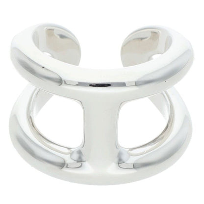 Hermes Osmose GM Silver Ring 54 13.5