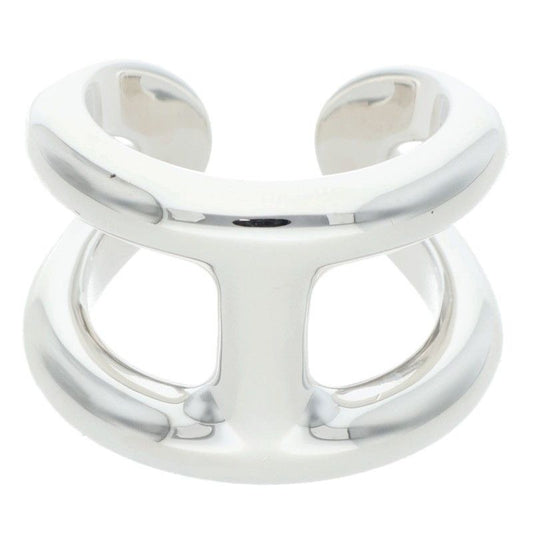 Hermes Osmose GM Silver Ring 54 13.5