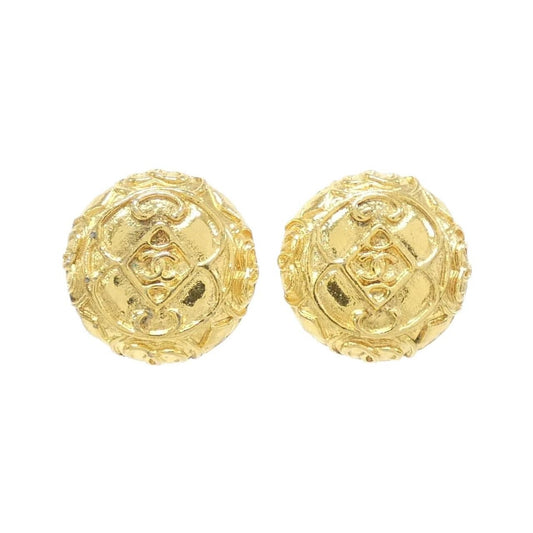 Chanel Vintage Earrings Gold