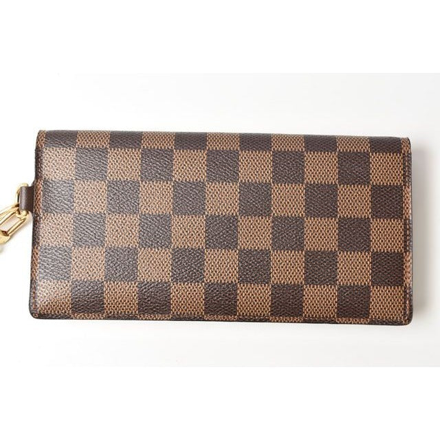 Louis Vuitton Wallet Chain Long Portefeuille Accordeion Damier — view 7