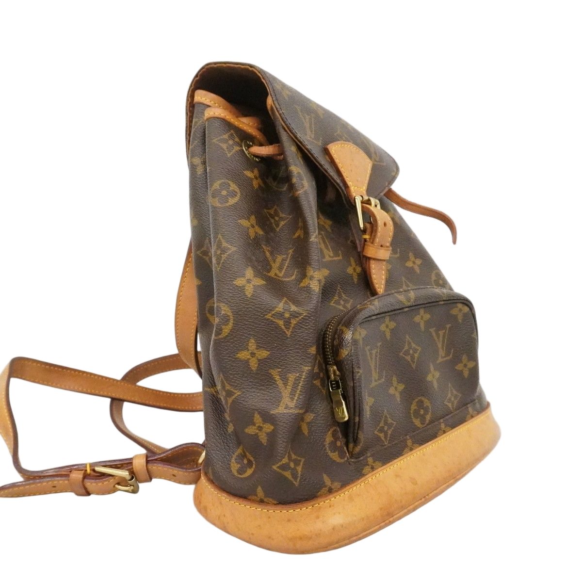 Louis Vuitton Backpack Monogram Montsouris MM Brown — view 2