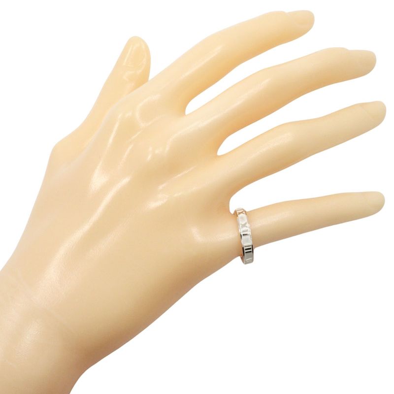 [tiffany & Co] Tiffany & Co Atlas Silver 925 Size 11 Ladies' 2.9g Ring
