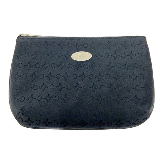 Celine Nylon Macadam Pouch Black 406449 Pouch