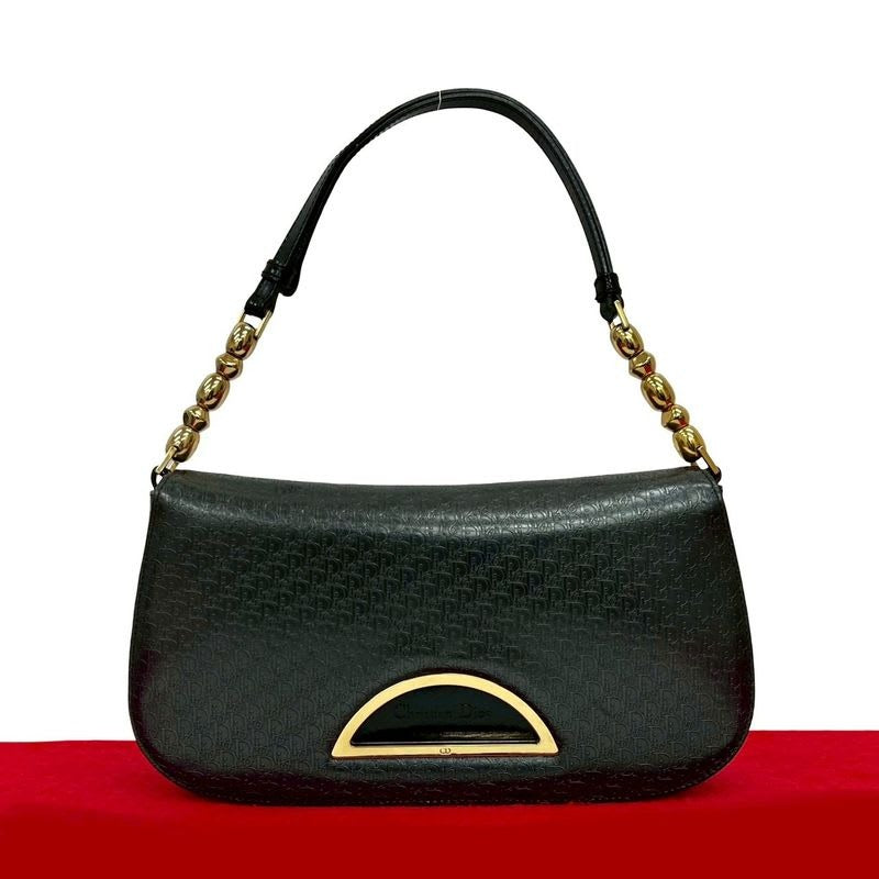 Christian Dior Maris Pearl Trotter Pattern Leather Semi One