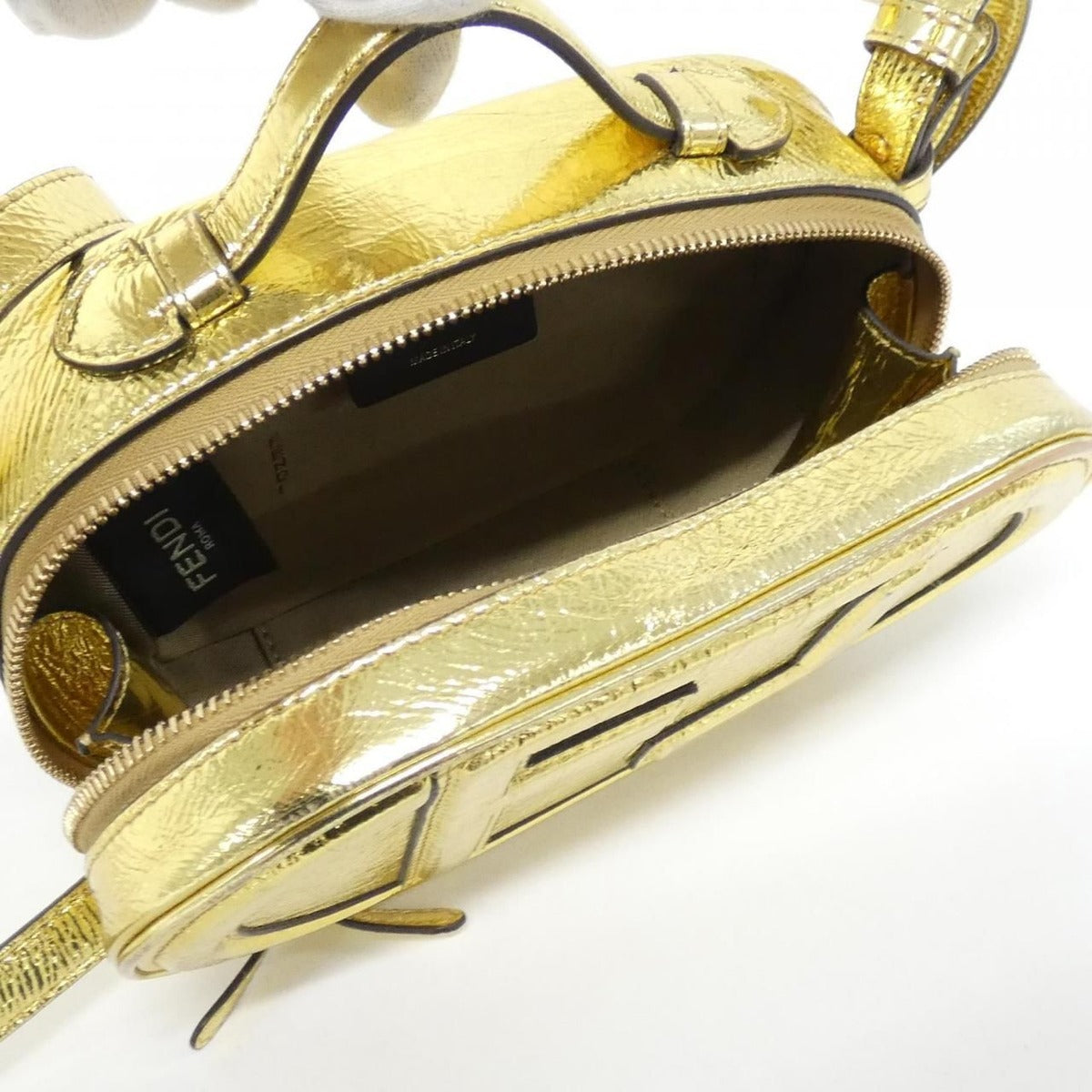 Fendi Aisp Bag Gold Oro — view 6
