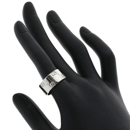 Gucci Icon Wide #15 Ring - 18K White Gold Ladies