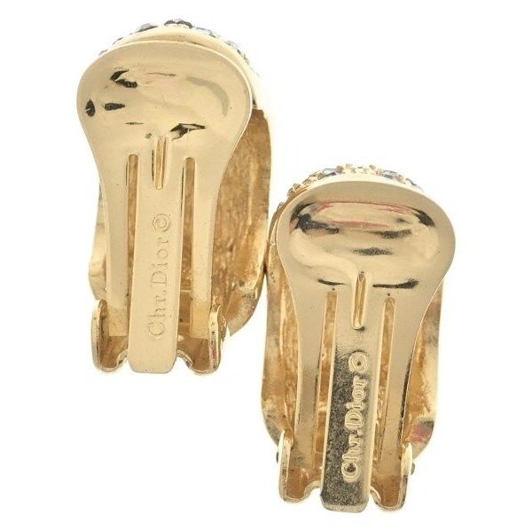 Dior Earrings Gold — view 2