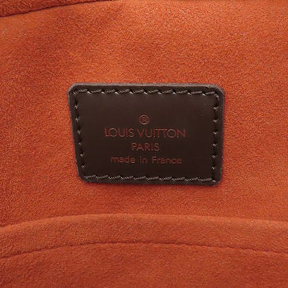 Louis Vuitton Handbag Sarria Orizontal Damier Canvas Damier Ebene Gold Hardware