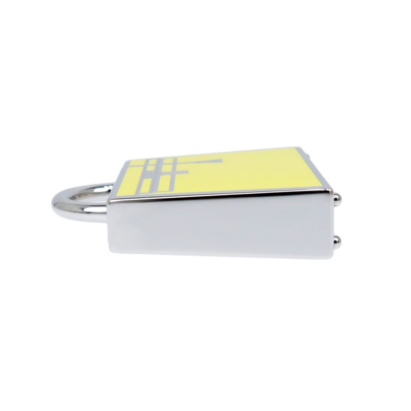 Hermes Curiosity Kelly Charm Yellow-silver- Pendant Top Accessories