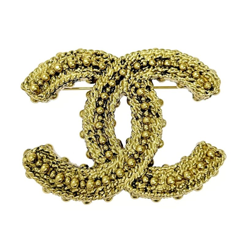 Chanel GP A11a Coco Mark Brooch Ladies Gold 351240 Brooch