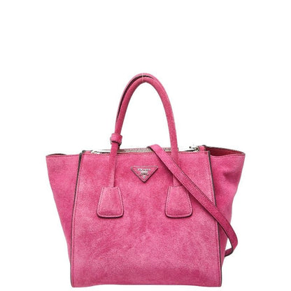 Prada 2-Way Shoulder Bag Pink
