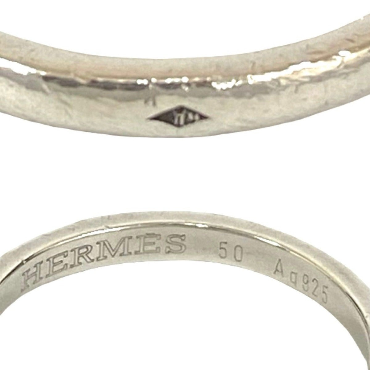 Hermes Chaine D'ancre Ring Silver — view 2
