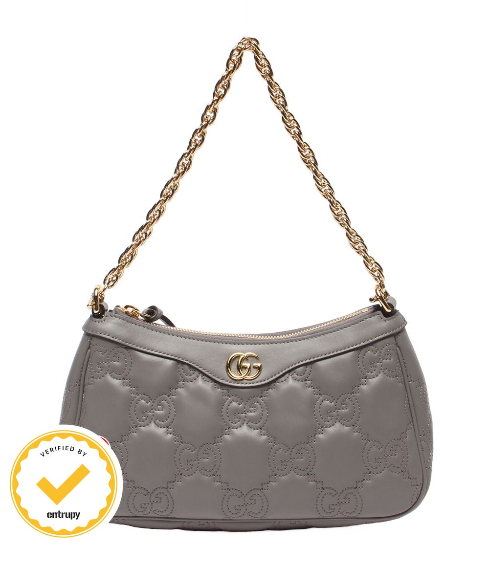 Gucci Chain Shoulder Bag GG Matelasse