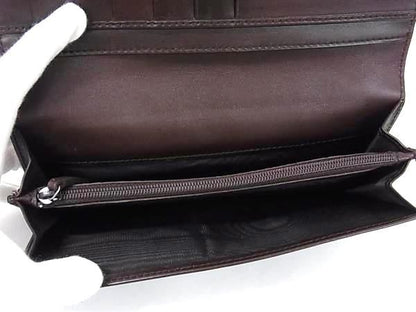 Gucci 146229 Guccissima Leather Foldable Long Wallet Coin Purse Billfold