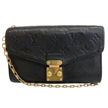 Louis Vuitton Saint Germain Leather Pochette Black Shoulder Bag