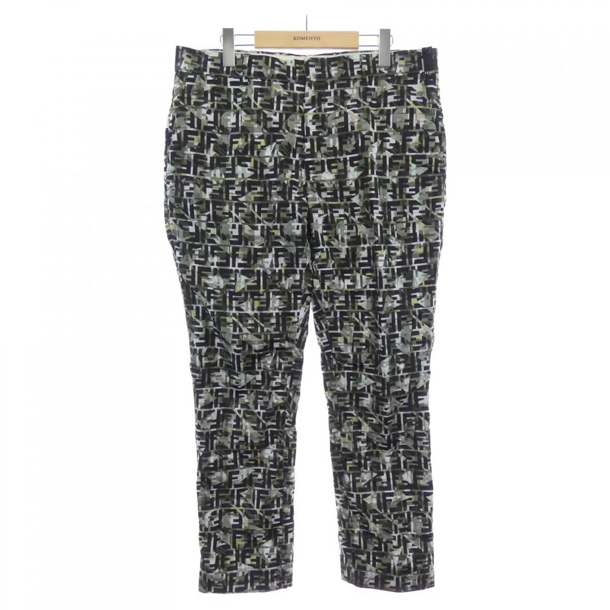 Fendi Abbw Pants Black