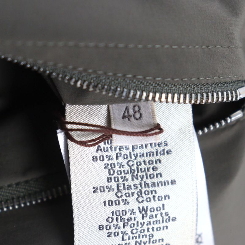 Hermes 24AW H462120hb 100% Wool Serie Buttons Water-repellent Nylon Switch