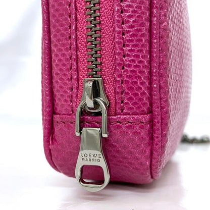 Loewe Pouch Pink Leather