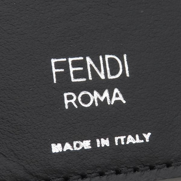 Fendi Card Case Zucca Card Holder Leather Brown Card Holder Pass Case 7ar911