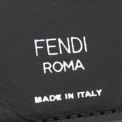 Fendi Card Case Zucca Card Holder Leather Brown Card Holder Pass Case 7ar911