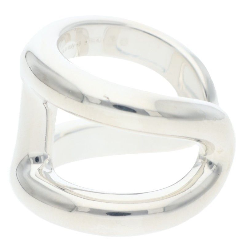 Hermes Osmose GM Osmose GM Silver Ring Men's 9