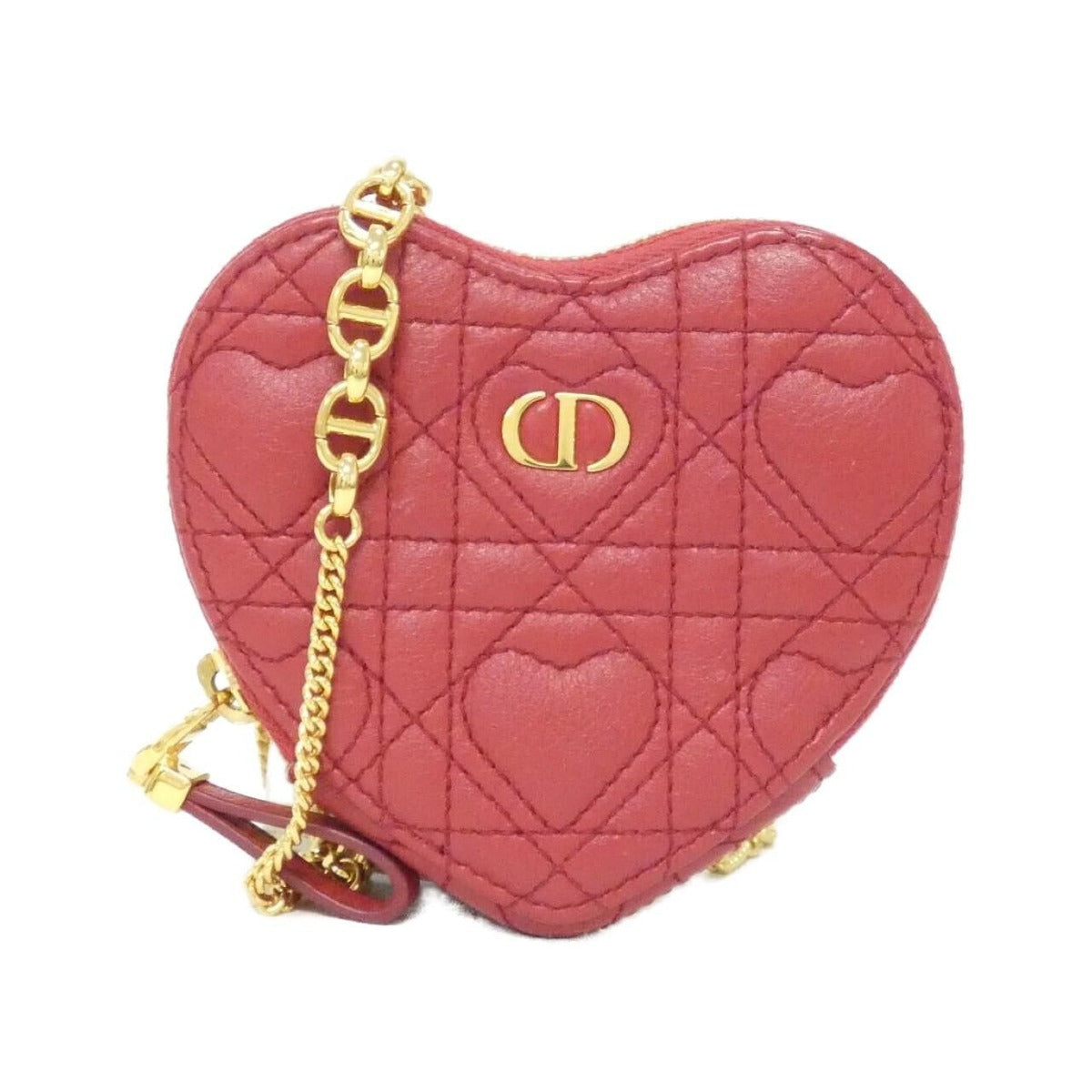 Dior Christian Amor Caro Heart Red Shoulder Pouch