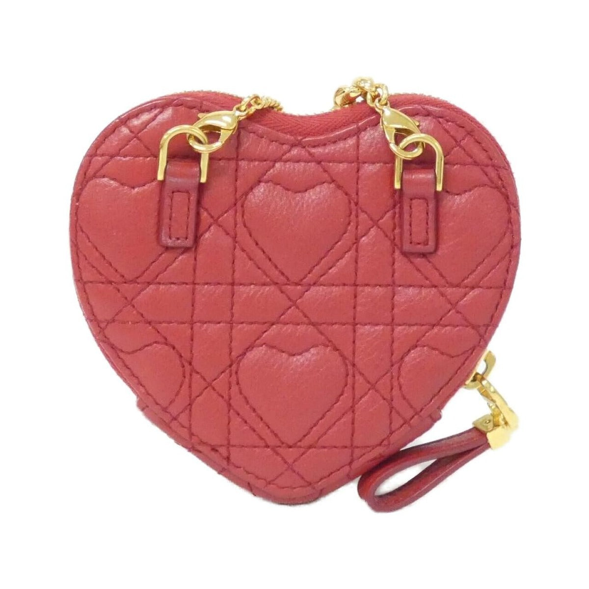 Dior Christian Amor Caro Heart Red Shoulder Pouch — view 2