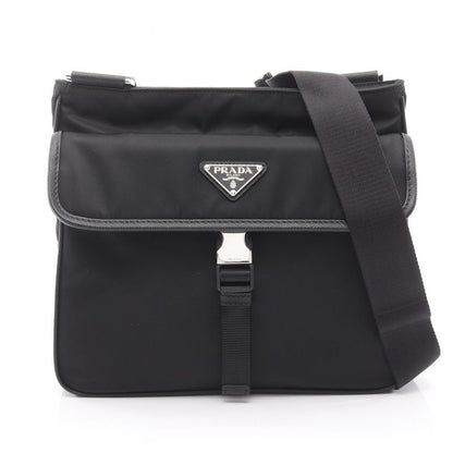 Prada Shoulder Bag Re-nylon Tessuto saffiano 2 Vh1192 Black Nylon