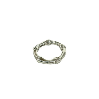 Tiffany & Co Bamboo 925 Sterling Silver Ring 2026 — view 6