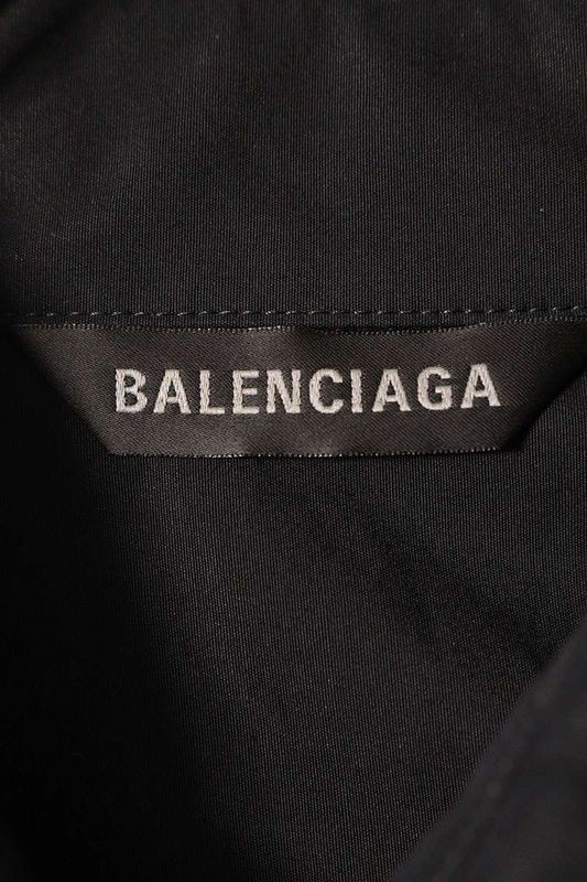Balenciaga 773374 Tpm23 DIY Metal Logo Print Long Sleeve Shirt Men's 2