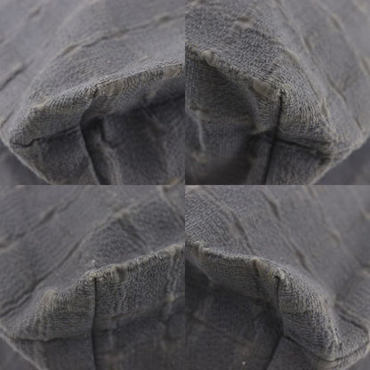 Hermes Amedava Cabas De Poche Long Shoulder Canvas Gray Women's Shoulder Bag