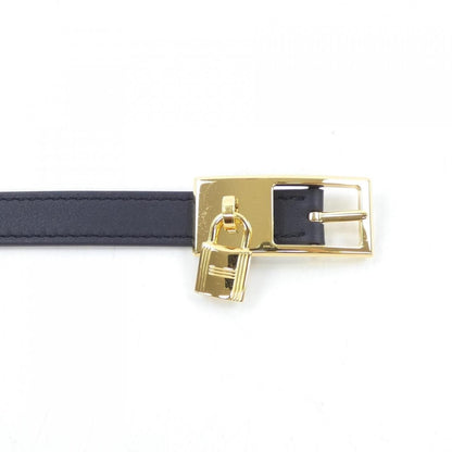 Hermes Lucky Black 75 Brown Belt — view 2