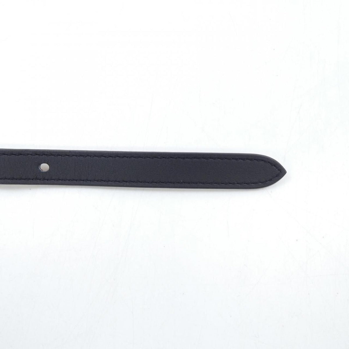 Hermes Lucky Black 75 Brown Belt — view 4