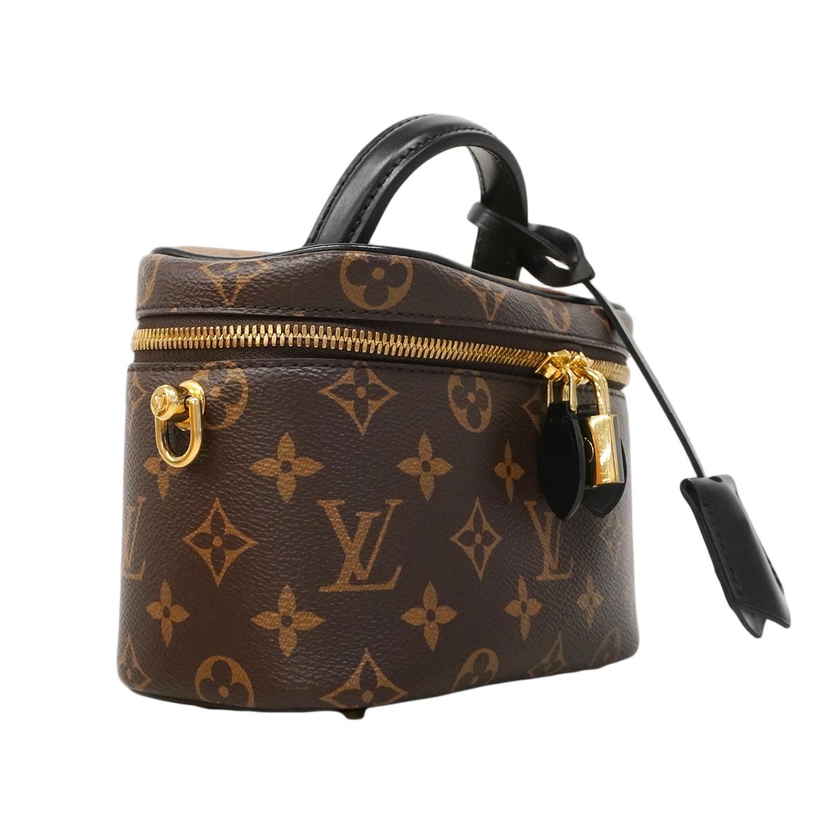 Louis Vuitton Handbag Monogram Reverse Vanity Nvpm Brown 2-Way — view 2