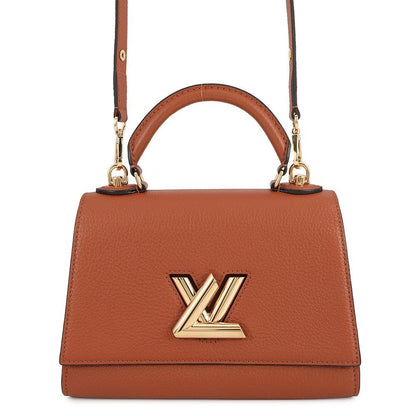 Louis Vuitton Handbag Taurillon Leather Twist One Handle PM Caramel