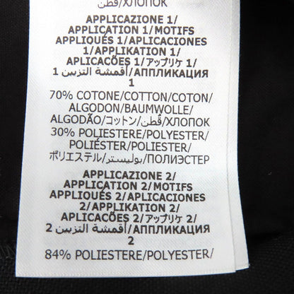 Gucci Logo Patch No Tuck Single Pants Slacks Black 44 with Hanger Made — view 12