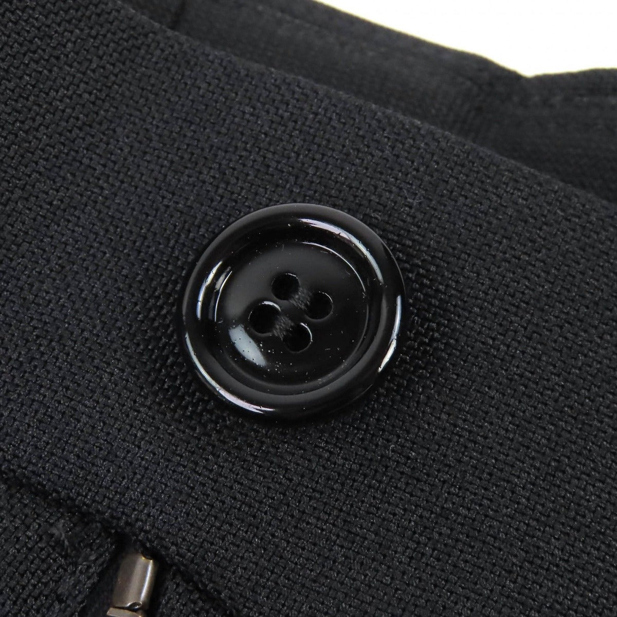 Gucci Logo Patch No Tuck Single Pants Slacks Black 44 with Hanger Made — view 7
