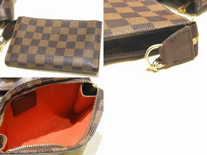 Louis Vuitton Marais Bucket Shape Shoulder Bag With Pouch N42240 Damier Tote