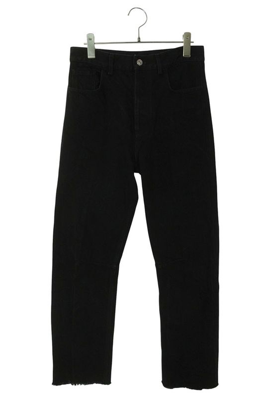 Celine 2 1V31 523B Cut Off Denim Pants Women 34