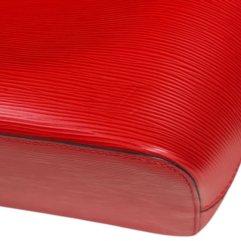 Louis Vuitton Neverfull MM Epi Tote Bag Epi Leather M41159 Red Ladies Louis