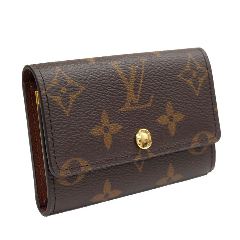 Louis Vuitton Monogram Multicles 6 6-series Key Case M62630 Brown RFID