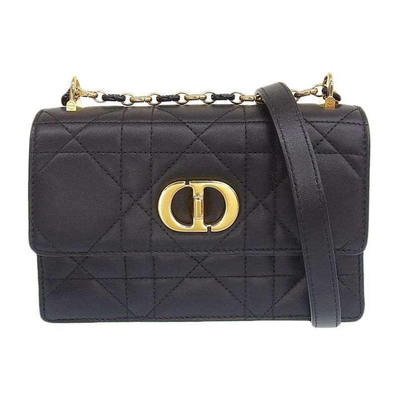 Dior Lambskin Chain Mini Bag Crossbody Shoulder Bag