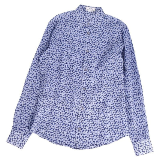 Hermes Shirt Long Sleeves All Over Linen Top