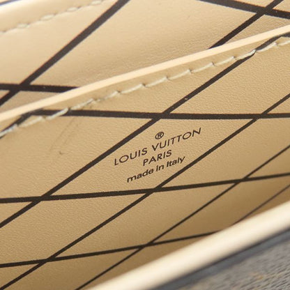 Louis Vuitton Shoulder Bag Pochette Trunk Vertical Monogram Canvas Leather